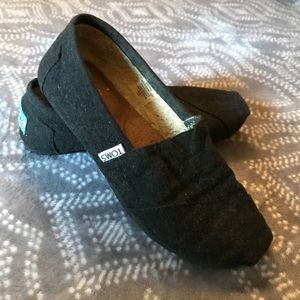 TOMS Wool + Fleece Lined Classic Slip On Eva Sz.W6